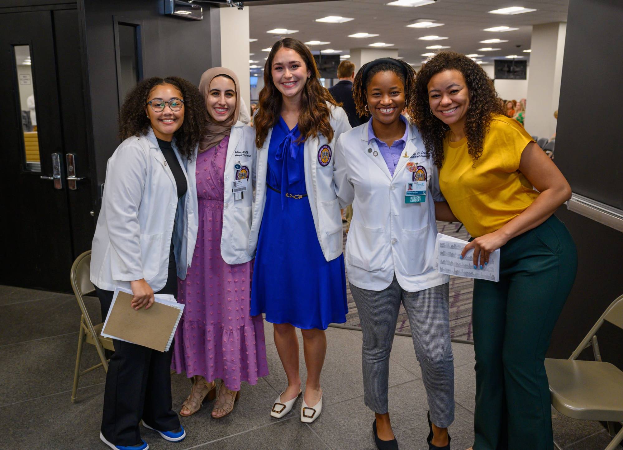 LSU Health New Orleans' School of Medicine Class of 2028 participate in their White Coat Ceremony LSU Health New Orleans' School of Medicine Class of 2028 participate in their White Coat Ceremony