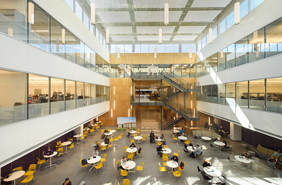 PIcture of The Commons area